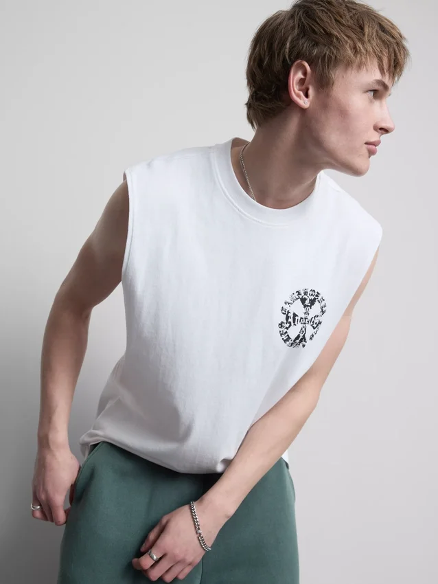 Los Angeles-grafisk tank-top