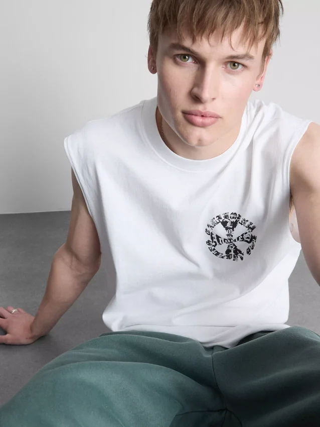 Los Angeles-grafisk tank-top