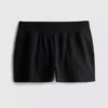 Loungeshorts i bomull med splittet kant