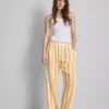 Love to Lounge pyjamasbukser med volanger og rette ben