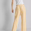 Love to Lounge pyjamasbukser med volanger og rette ben