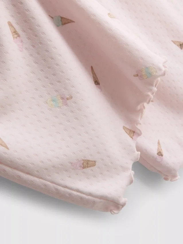 Love to Lounge-pysjamasbukser med iskrem-motiv