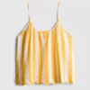 Love to Lounge stripete pyjamas-cami med rynker