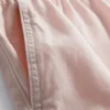 Løpeshorts i bomullsdenim
