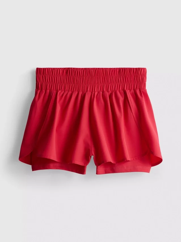 Løpeshorts med lag på lag