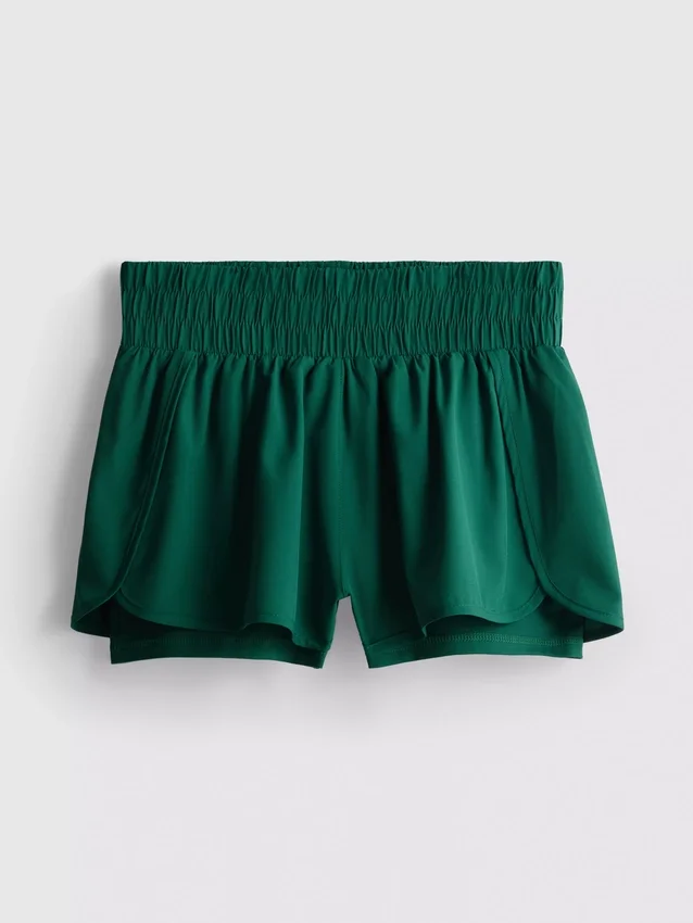 Løpeshorts med lag på lag