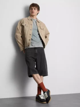 Løse denimshorts