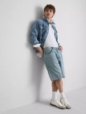 Løse denimshorts