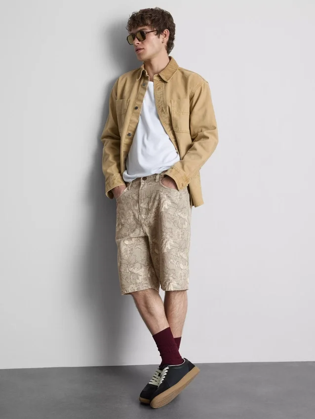 Løse denimshorts