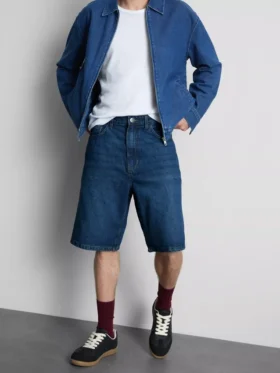 Løse denimshorts