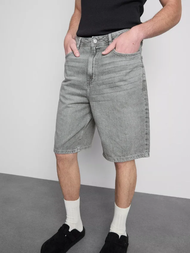 Løse denimshorts