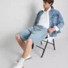 Løse denimshorts