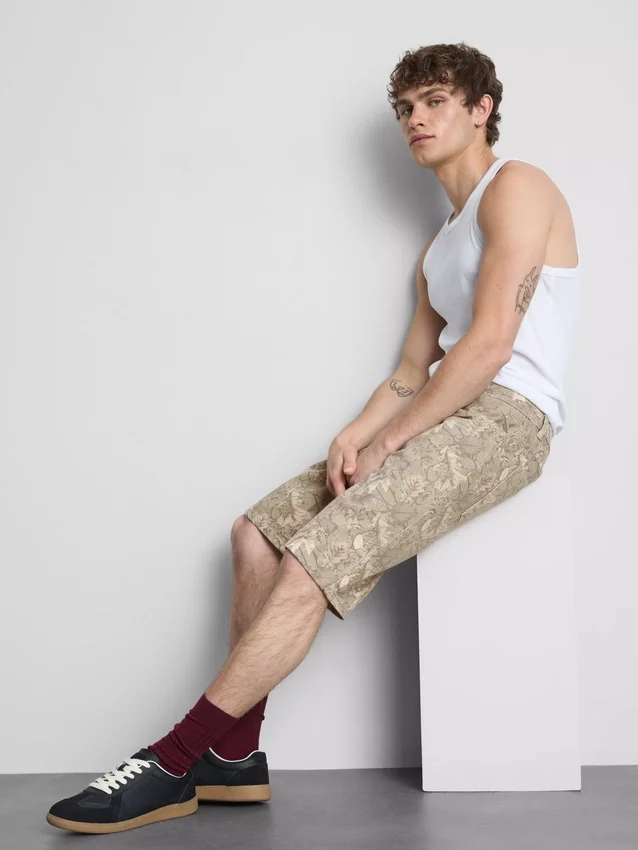 Løse denimshorts