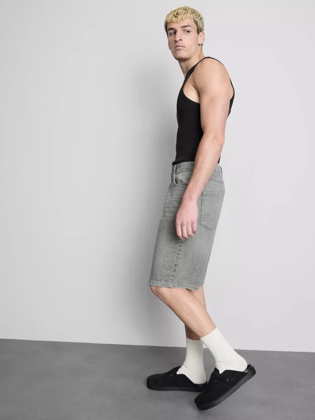Løse denimshorts