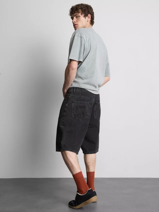 Løse denimshorts
