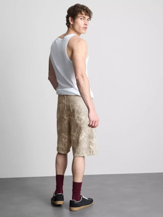 Løse denimshorts
