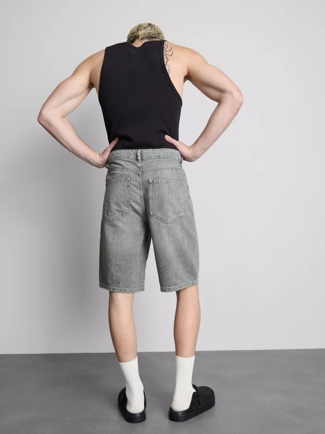 Løse denimshorts