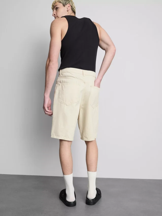 Løse denimshorts