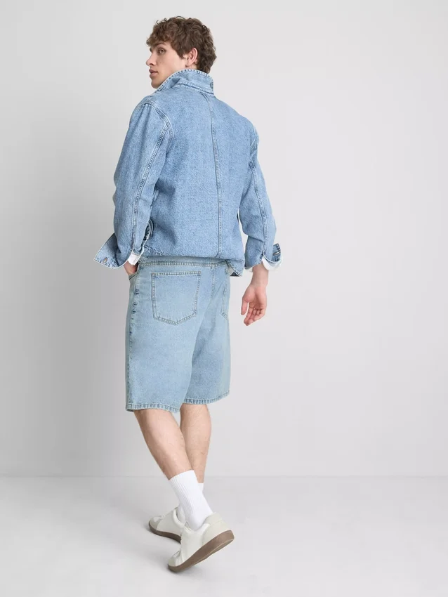 Løse denimshorts