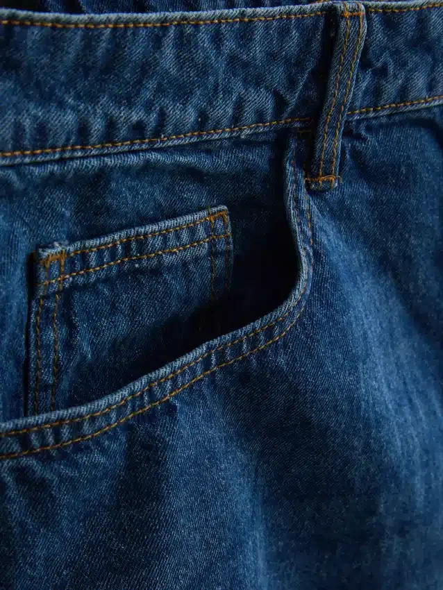 Løse denimshorts