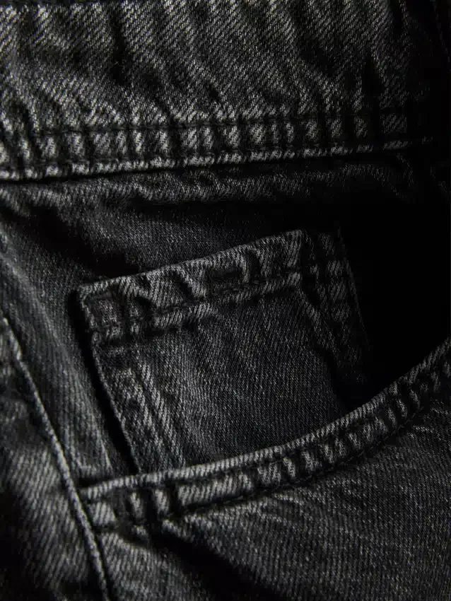 Løse denimshorts