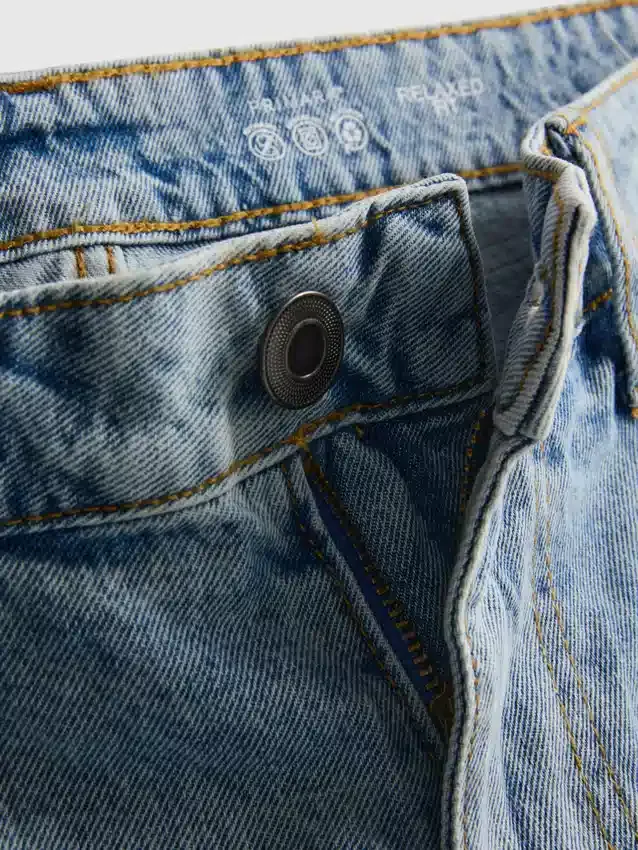 Løse denimshorts