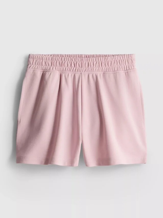 Løse flyplassshorts med høyt bomullsinnhold