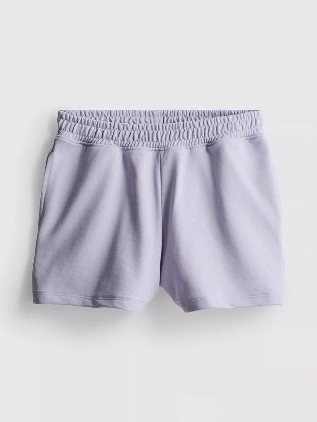 Løse flyplassshorts med høyt bomullsinnhold