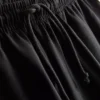Løse shorts i bomull med snøring