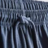 Løse shorts i bomull med snøring