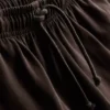 Løse shorts i bomull med snøring