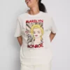 Marilyn Monroe oversized bomulls-T-skjorte