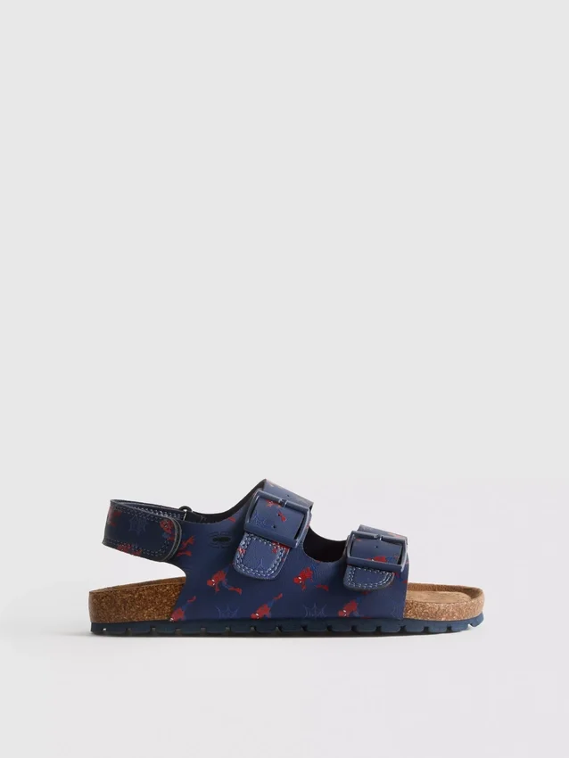 Marvel Spider-Man-sandaler med dobbel spenne