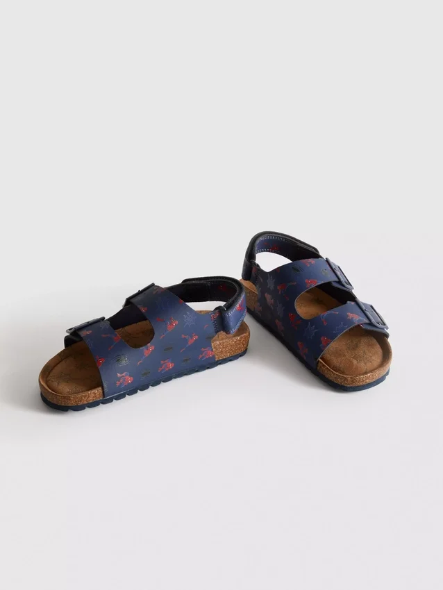 Marvel Spider-Man-sandaler med dobbel spenne