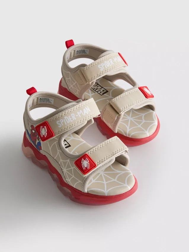 Marvel Spider-Man-sandaler med lys