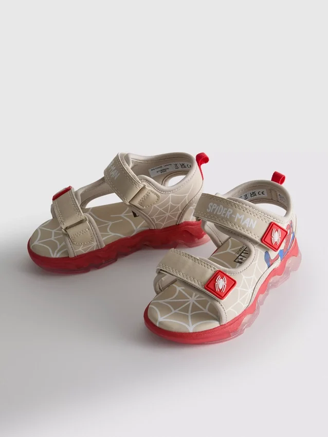 Marvel Spider-Man-sandaler med lys