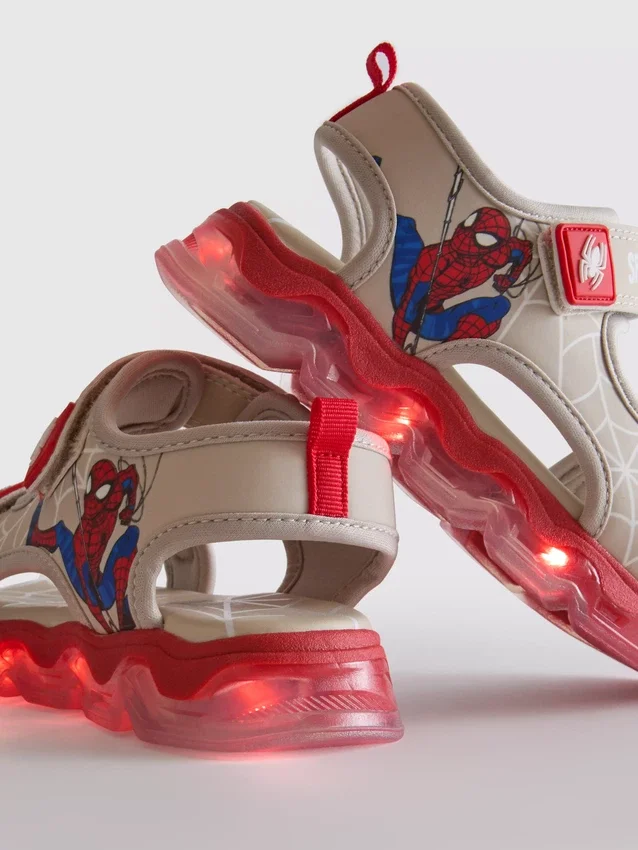 Marvel Spider-Man-sandaler med lys