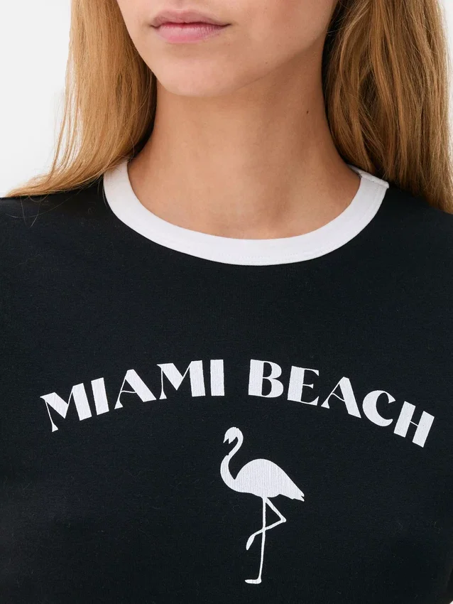 Miami baby-T-skjorte