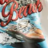 Miami Beach-skjorte med grafisk trykk