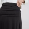 Midiskjørt med hanky-kant