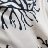 Mini-chemise i korall med mønster