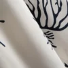 Mini-chemise i korall med mønster