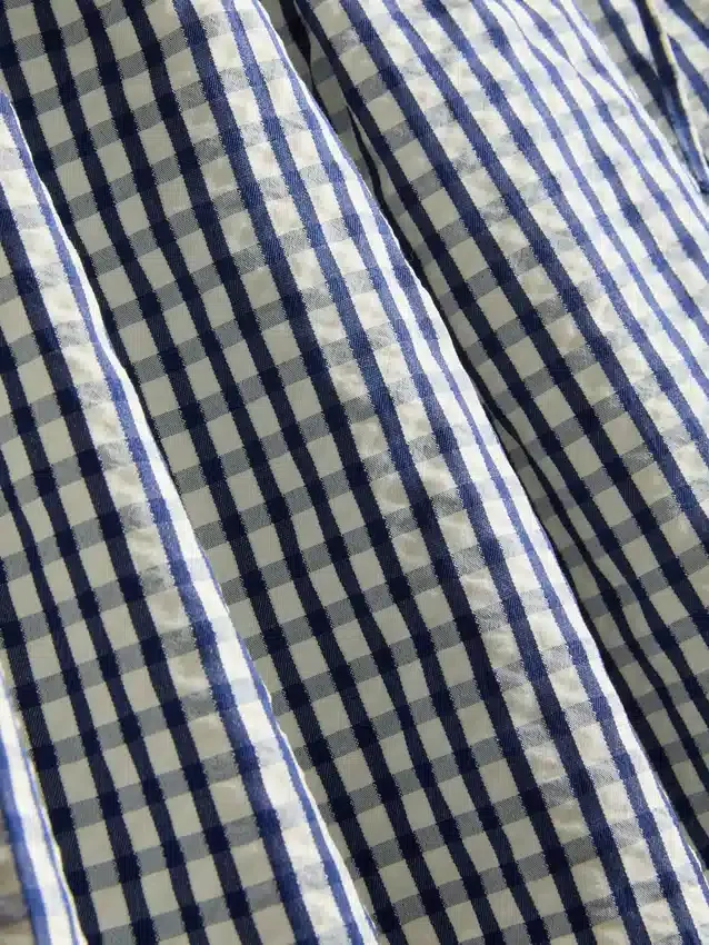 Mini-skater-skjørt i gingham
