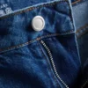 Miniskjørt i bomullsdenim