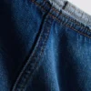 Miniskjørt i bomullsdenim