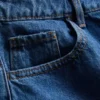 Miniskjørt i bomullsdenim