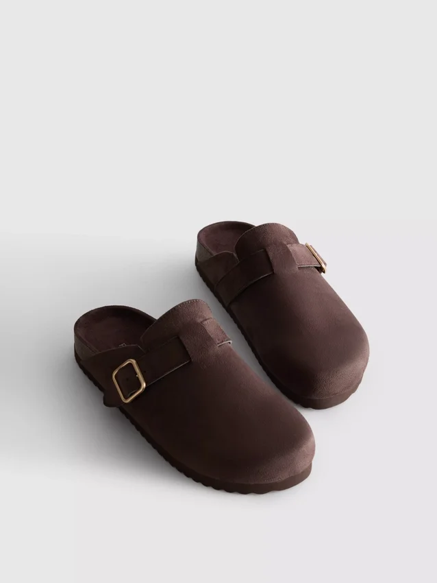 Mule-klogger med spenne