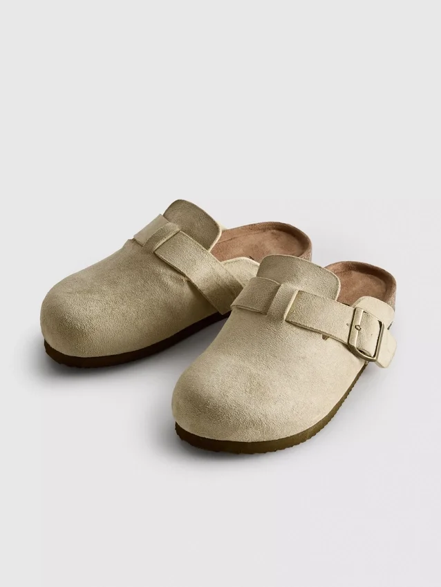 Mule-klogger med spenne