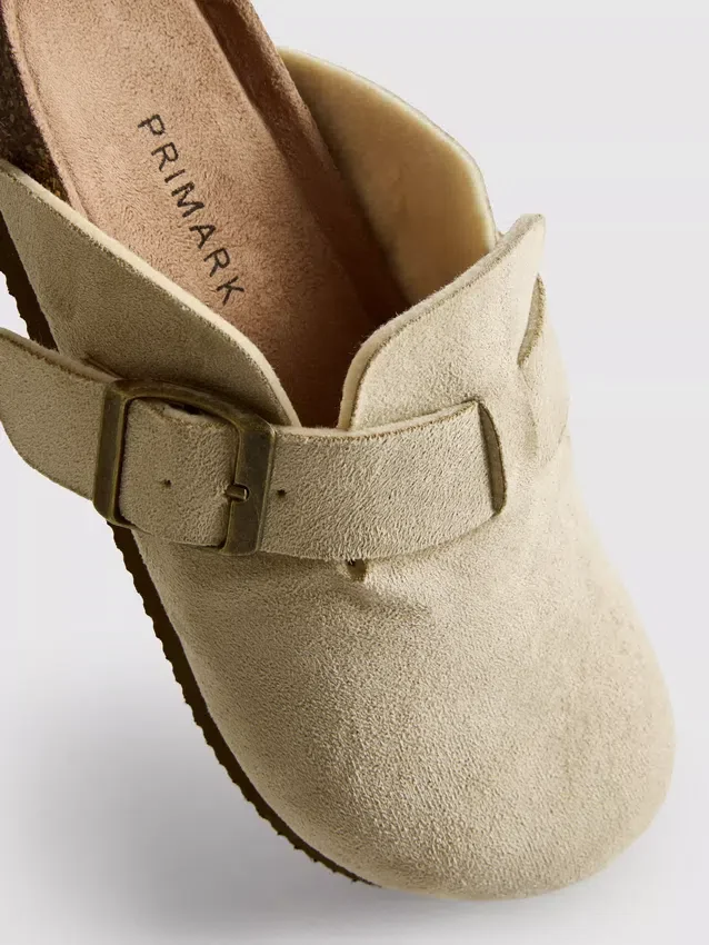 Mule-klogger med spenne