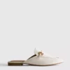 Mule-loafers med snaffle-detaljer